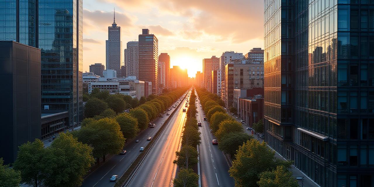 Panoramic view of 260 Albert Road area, Melbourne
